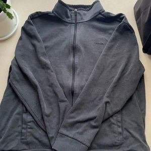 men’s calvin klein zip up